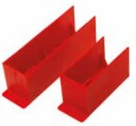 Osłona styków podstaw bezpieczników BM sztywna długa HUBIX H054-D B111.0311