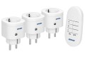 Zestaw trzech gniazd schuko z pilotem ORNO OR-GB-438GS_PROSPERSKLEP