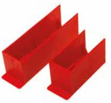 Osłona styków podstaw bezpieczników BM sztywna krótka HUBIX H054-K PROSPER B1110310