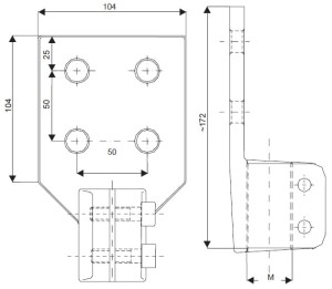Zacisk transformatorowy MK 5/20 - BK6238 - BEZPOL