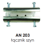 Łącznik szyny (AN203 do systemu HERKULES) - ASSECURO