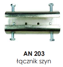 AN 203 ŁĄCZNIK SZYNY - ASSECURO