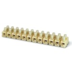 Listwa zaciskowa z zaciskami T140 (25 sztuk) 12 polowa 16mm² 815.1364 - SCAME