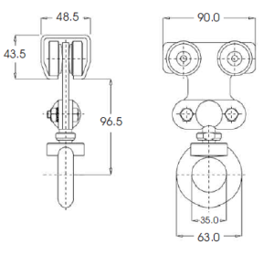 Wózek systemu (AN 200) HERKULES - ASSECURO