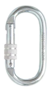 Zatrzaśnik stalowy zakręcany typ owal (AJ 501T) - ASSECURO