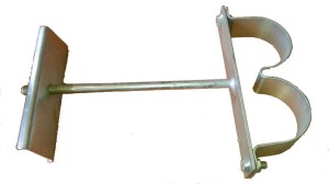 Wspornik podwójny bez odsadzenia WR-2 75x200 - DELKAR