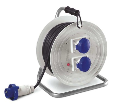 Przedłużacz bębnowy 1x230V 2x16A/5p SCAME 746.112 30M PROSPERSKLEP