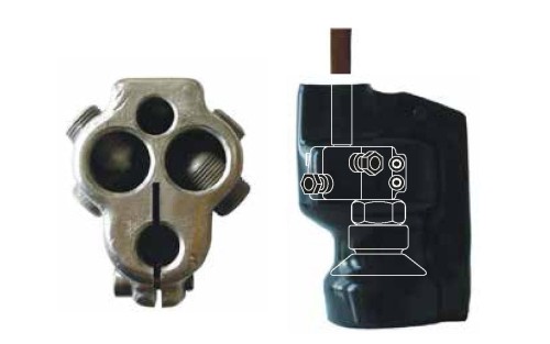 Zacisk transformatorowy TOGA 3 N (M12, M16, M20, M30) - neutralny  BEZPOL PROSPERSKLEP