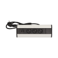 Gniazdo meblowe 3x250V_AC z przewodem 1,8 m i ładowarką USB, OR-AE-1360 ORNO POLSKA