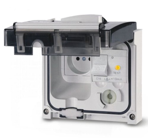 Gniazdo domowe bez zabezpieczeń 16A SCAME 409.0411_PROSPERSKLEP