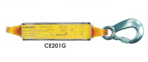 Amortyzator ABW CE201G z zatrzaśnikiem AJ510 ASSECURO_PROSPERSKLEP