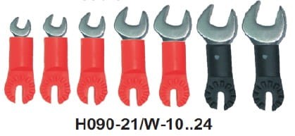 HUBIX H090-21/W-24 Klucz widlasty z końcówką wielowypustową Nr 24 A3330424