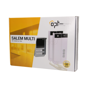 Zestaw domofonowy Vibell dwurodzinny, 2-żyłowy, natynkowy SALEM MULTI OR-DOM-SL-924 ORNO POLSKA