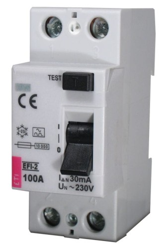 Wyłącznik rożnicowoprądowy EFI-2 100A/0,03 AC 002062531 ETI
