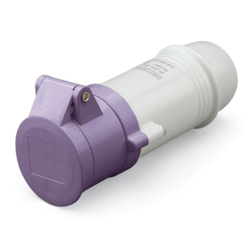 Gniazdo przenośne proste IEC309 2P 32A IP44 SCAME 3303205_PROSPERSKLEP