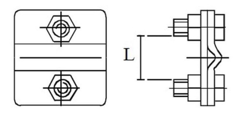 Zacisk uziemiający ocynkowany ŻUK DELKAR PROSPERSKLEP