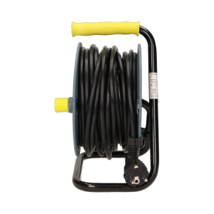 Przedłużacz bębnowy 15m 4x250V AC Szary mini