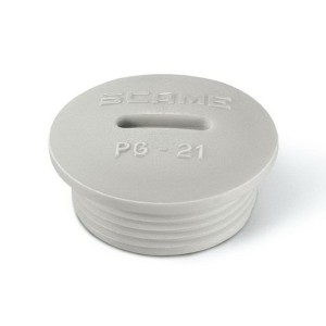 Zaślepka z gwintem M12x1,5 IP66 805.5812 (100 sztuk) - SCAME