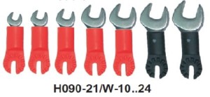 Klucz widlasty z końcówką wielowypustową Nr 19 HUBIX H090-21/W-19 A333.0419