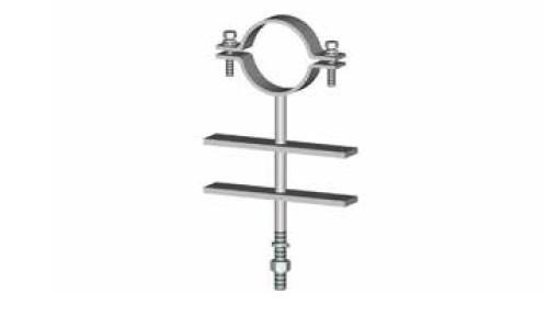 Uchwyt UMR(ż) 75/200 do mocowania rur na słupach ŻN BEZPOL BK3424 PROSPERSKLEP