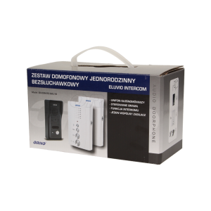 Zestaw domofonowy jednorodzinny, bezsłuchawkowy ELUVIO INTERCOM OR-DOM-RE-920 ORNO POLSKA