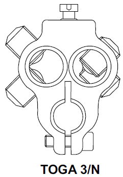 Zacisk transformatorowy TOGA 3 N (M12, M16, M20, M30) - neutralny - BEZPOL