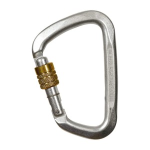 Zatrzaśnik stalowy delta otwarcie 25mm AJ516 - ASSECURO CLIMBING