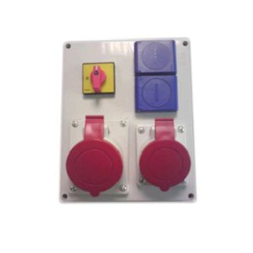 SCAME Rozdzielnica E-BOX 4xotw 1x32A/5 1x16A/5 2x230 1xwył. 686.3322