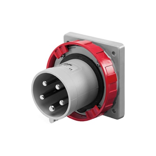 Wtyczka tablicowa prosta 3P+N+E IP67 czerwona SCAME 248.6397_PROSPERSKLEP 63A