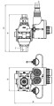 Przekrój Zacisk TT2D 83 F3A (16-95 / 2x6-35)