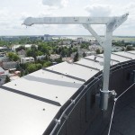 Żurawik PTA obrotowy do attyki mały (AT003) - ASSECURO