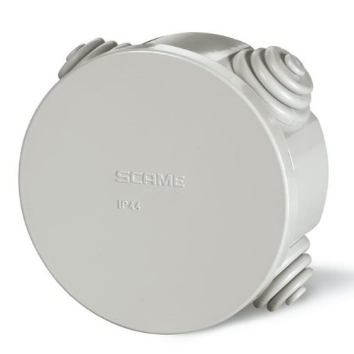 Puszka instalacyjna serii SCABOX SCAME z dławnicami IP44 680.001_PROSPERSKLEP