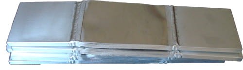 Złącze elastyczne AL 50x5/390mm - paski aluminiowe