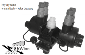 Zacisk TT2D 83 F3A (16-95 / 2x6-35) satelitarny obustronnie przebijający izolację - SICAME
