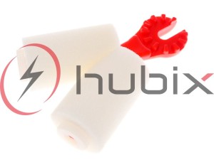 Końcówka drążka widlasta z wymiennymi tamponami HUBIX H090-09 A332.0504