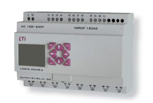 Przekaźnik programowalny 12/8 we/wy 100-240V AC