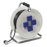 Przedłużacz bębnowy 2x230V 3x2,5mm² OW 25mb SCAME 742.242/25-25M - SCAME