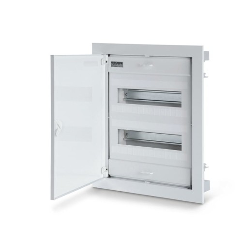 Rozdzielnica podtynkowa 24 modułowa IP40 24+4 seria: Domino Metal 24 DIN SCAME PROSPERSKLEP