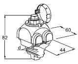 Zacisk odgałęźny przebijający izolację ENSTO SLIP 22.127 (25-95 Al; 25-70 Cu / 2,5-95 Al; 1,5-70 Cu)