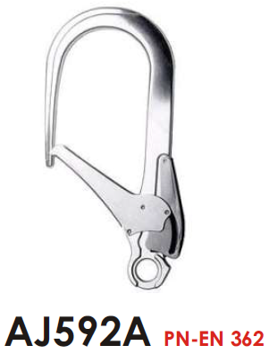 Zatrzaśnik aluminiowy - AJ592A - ASSECURO